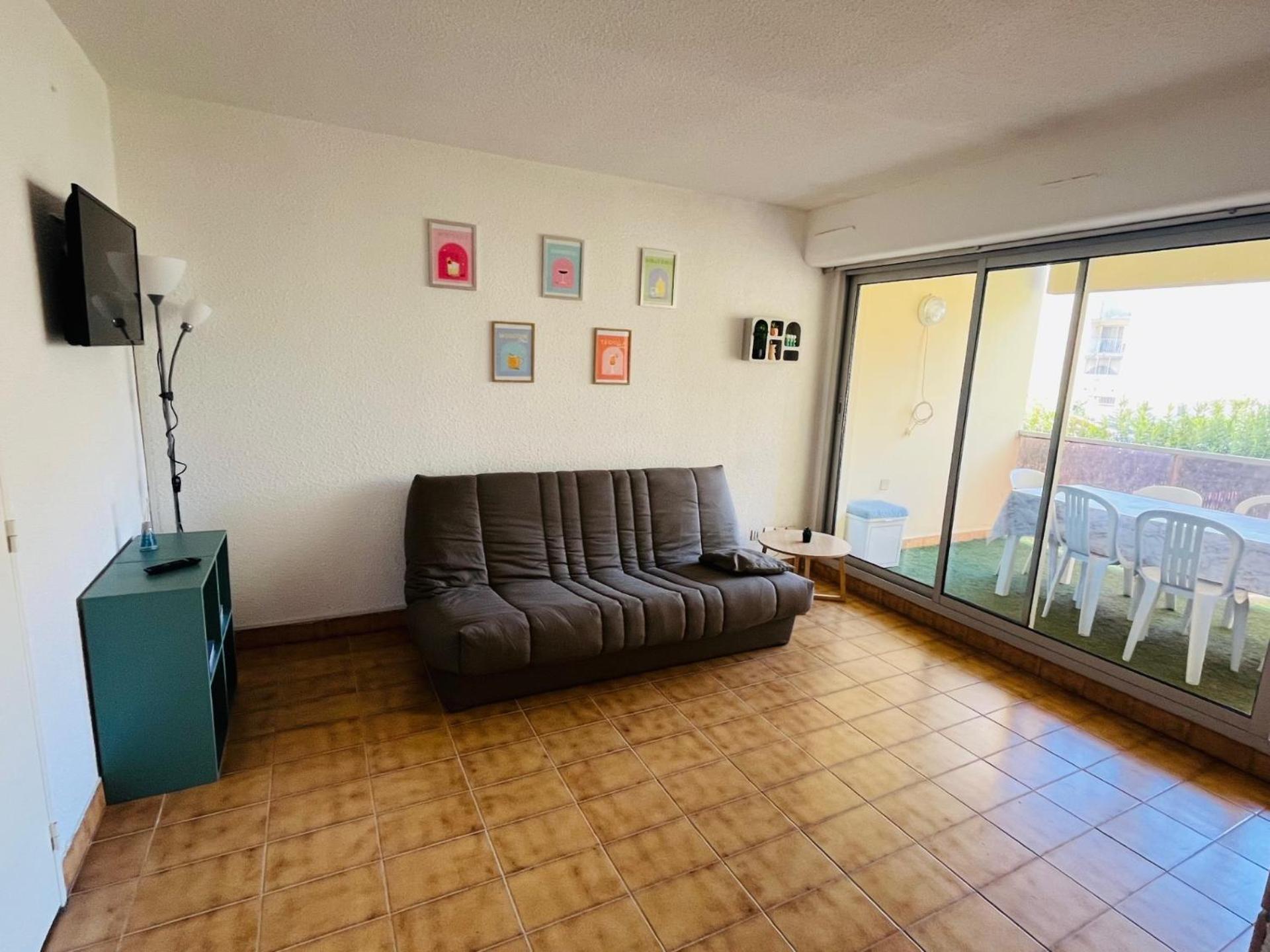T2 ,4 Couchages ,Climatise ,Terrace ,En Face D'Aqualand ,Plage Rochelongue Агд Экстерьер фото